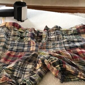 Multicolor Plaid Shorts Size 50 Big